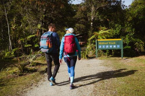 Start of Milford Track Walk