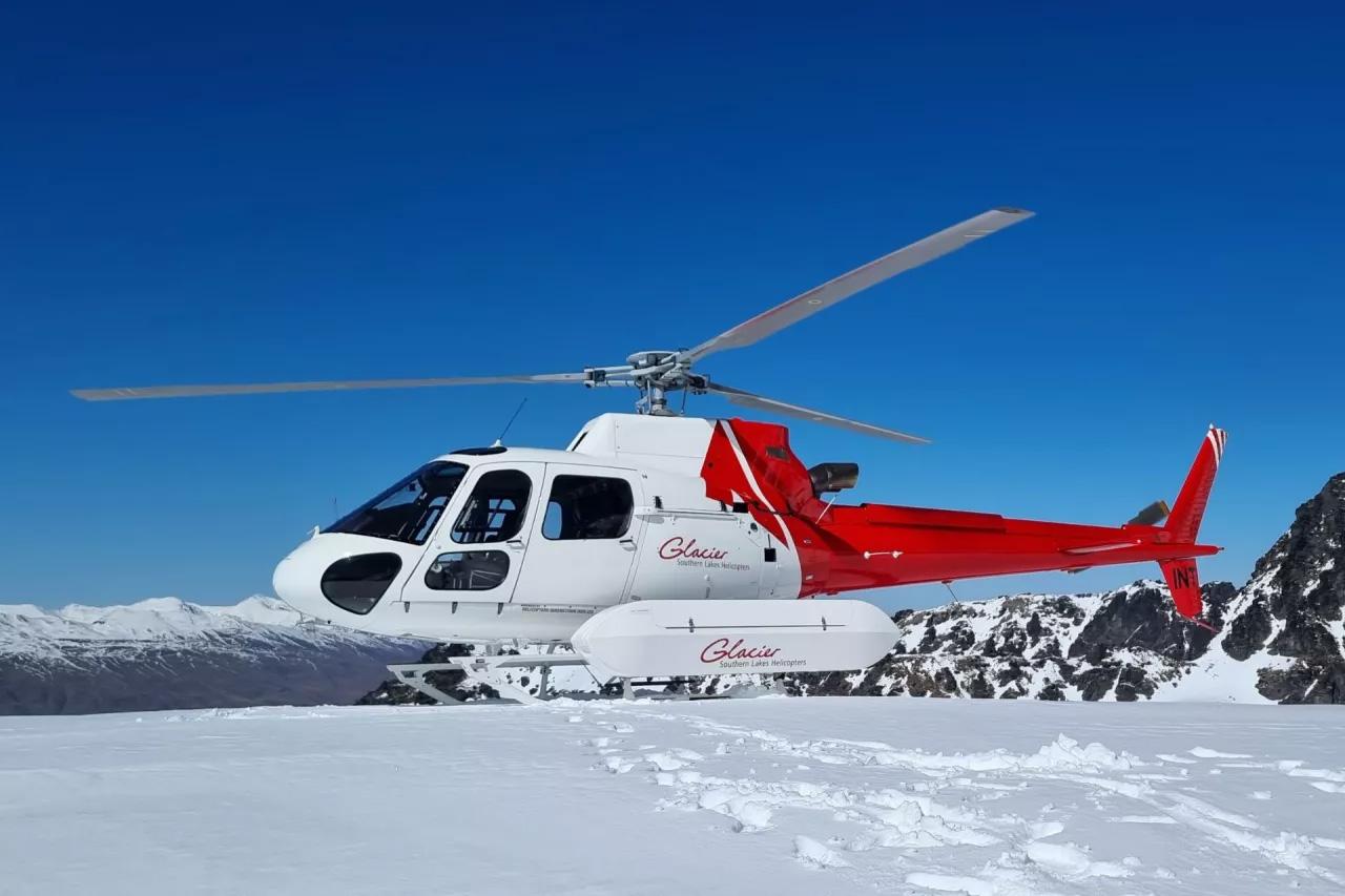 Coach, Cruise & Helicopter flight with Glacier Southern Lakes