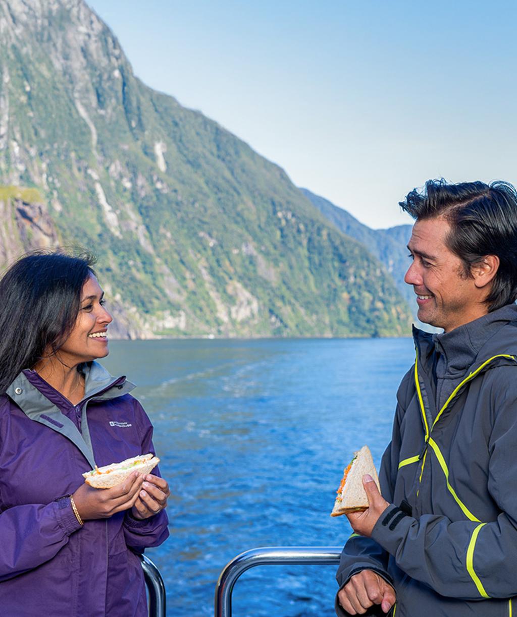 Small Group Travel & Discover More Cruise Lunch menu